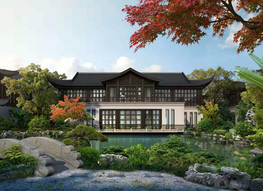 古建鋼構幕墻工程