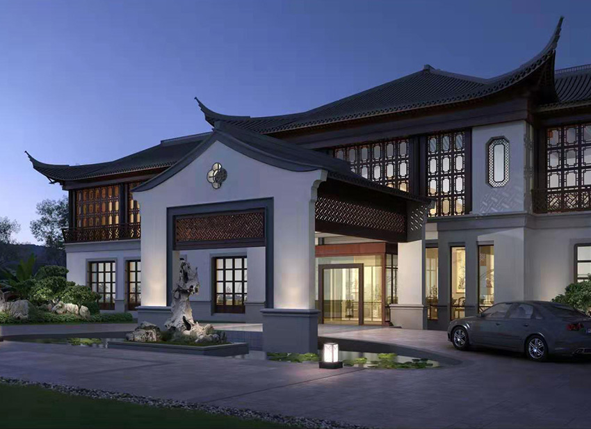 古建鋼構幕墻工程